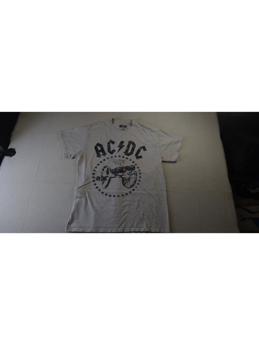 AC/DC For Those About to Rock Tour Vintage T-Shirt - Medium